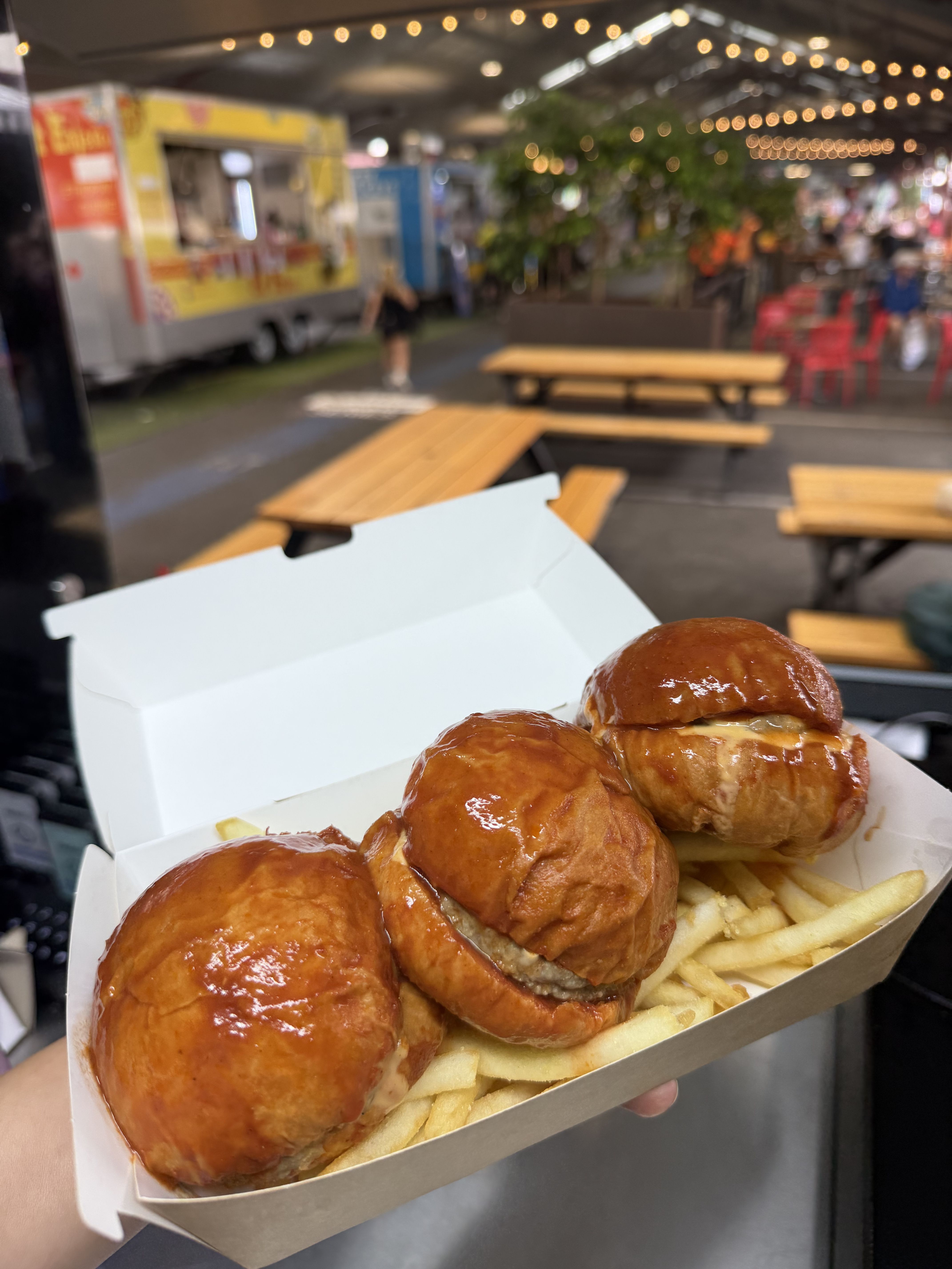 Soggy burger variation